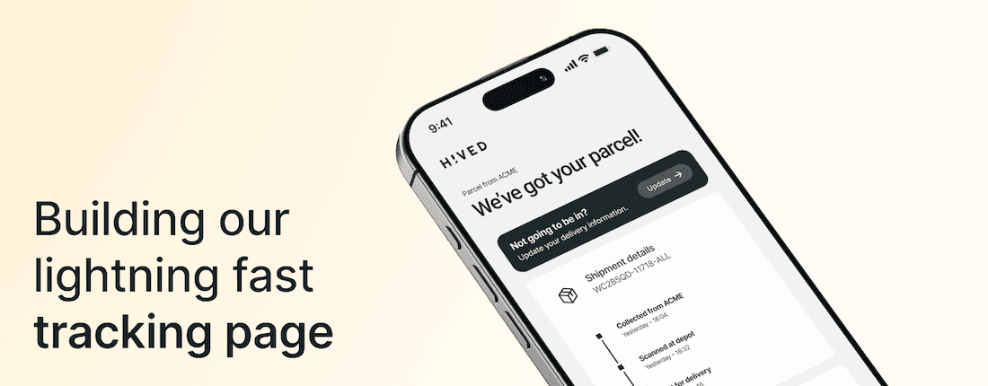 HIVED tracking page